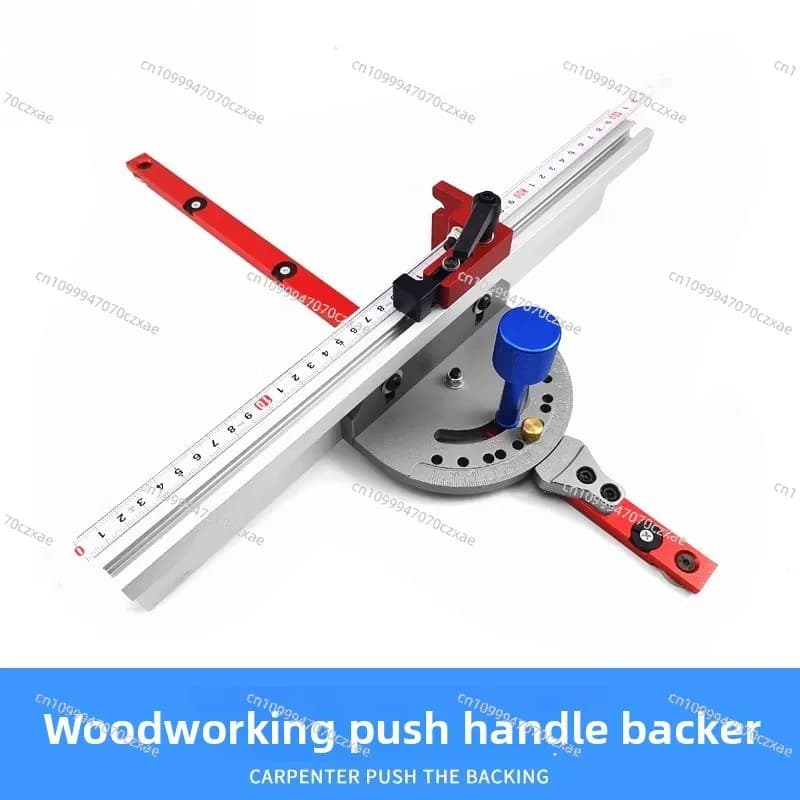 Woodworking New High-precision Multi-angle Adjustment, DIY Modification of Saw Table Engraving Machine, Backer Push Handle