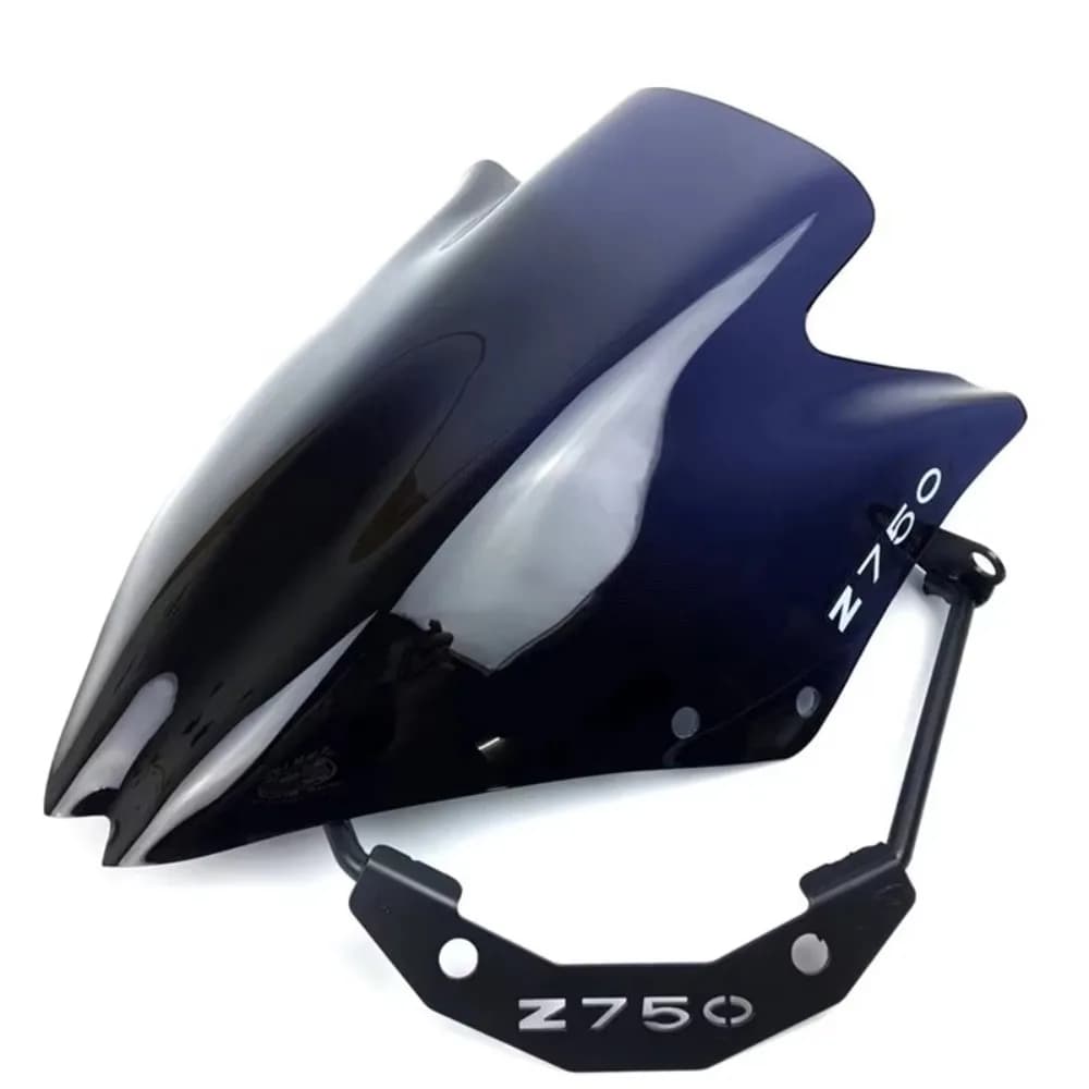 Wang1 Ajuste para Kawasaki Z750 Z750R 2007-2012 parabrisas Deflector de viento para motocicleta