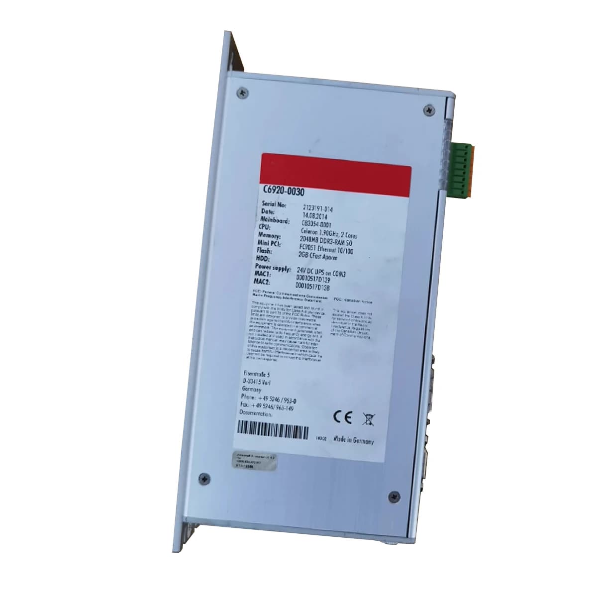 Brand New & 100%   C6920-0030 C69 Industrial PC Series Control Cabinet Industrial PC