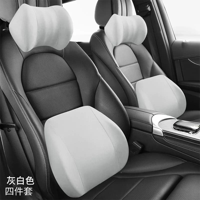 Comfortable Car Memory Cotton Waist Pillow Pad Effectively Relief Driving Fatigue Safe Driving Four Seasons Universal German