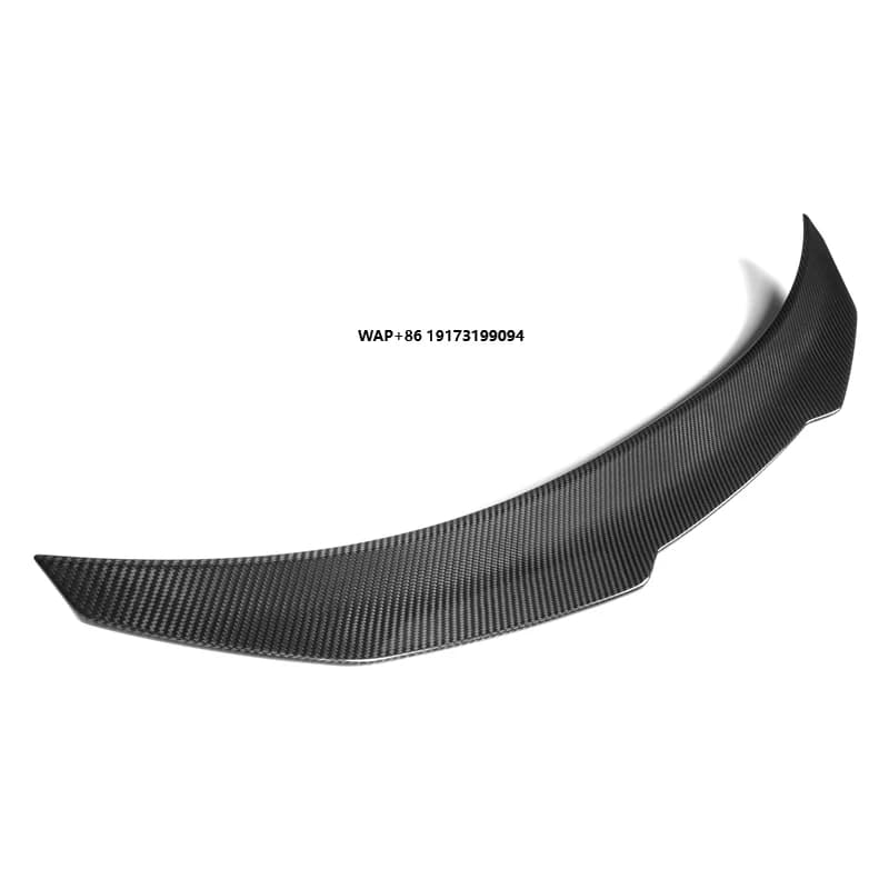 Dry Carbon Fiber PSM Style Glossy Black Rear Spoiler for 8 Series G15 F92 2020+ Trunk Rear Spoiler