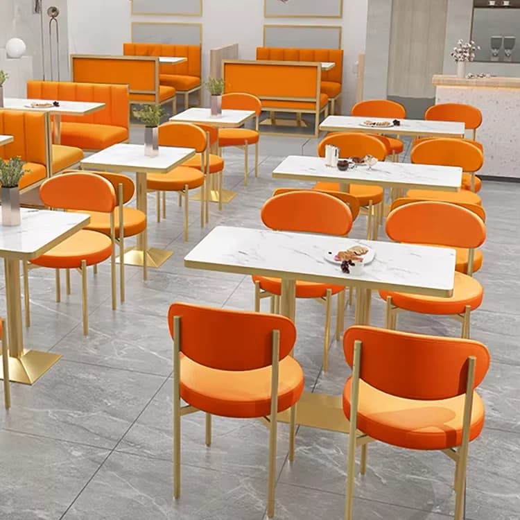 *Internet-famous Restaurant  Restaurant Chairs and Table for Snack Cabana Sofa Dining Furniture