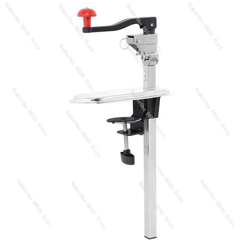 Heavy Duty Commercial 304 Stainless Steel Tabletop Can Opener Manual Bench Mounted Tin Jar Bottle Opener Desktop Kitchen Tool