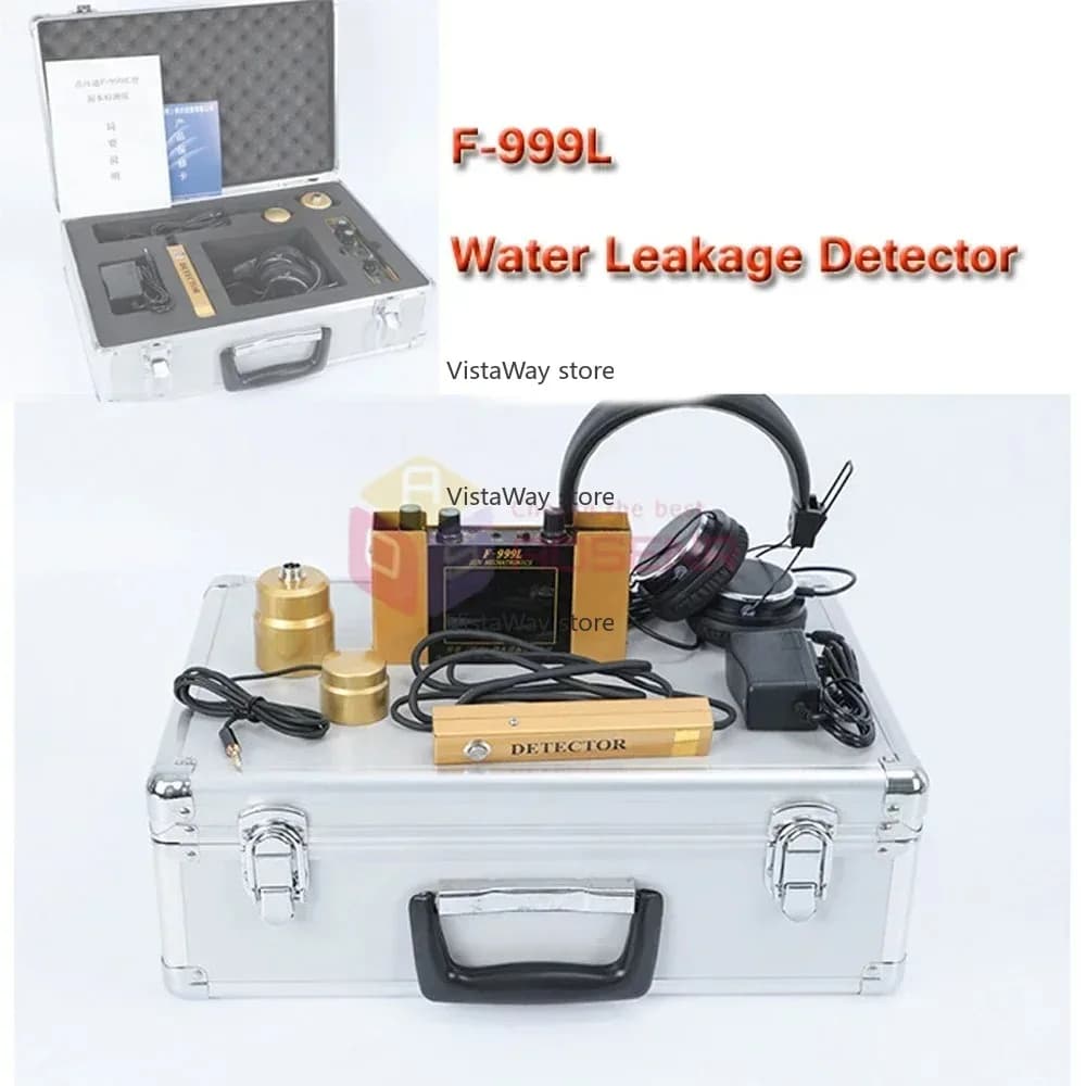 Water Pipe Leak Detector Sensor Underground Water Pipe Leakage monito Kit F999L F999K F999E