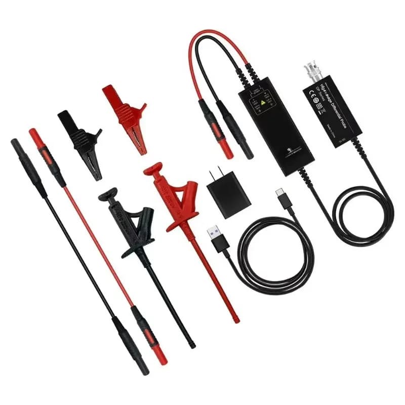 200MHz Oscilloscope Probe DP702: High Voltage Differential Probe, 20X/200X Attenuation