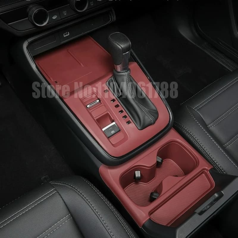 Fit for Honda CRV CR-V 6th 2023 2024 2025 Silicone Center Console Storage Water Cup Holder Sleeve Gear Cover Interior Upgrade