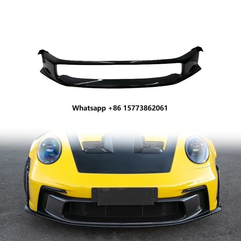 New for 992 GT3 RS OEM Style Middle Lip Dry Carbon Fiber Body Kit Upgrade for 911 GT3 RS