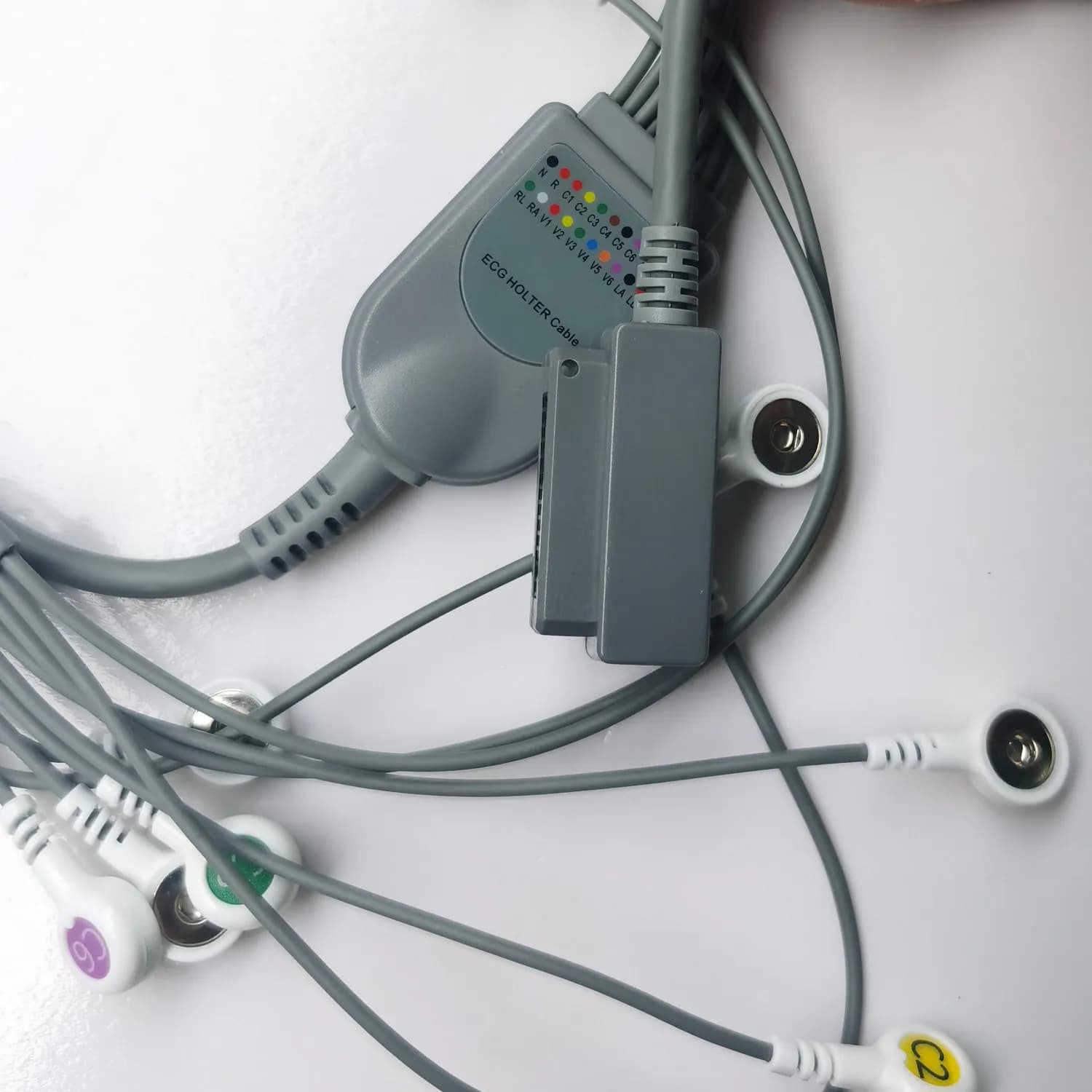 Dynamic ECG Lead Wire 12-lead MAECG-200 ECG Recording Box Lead Wire