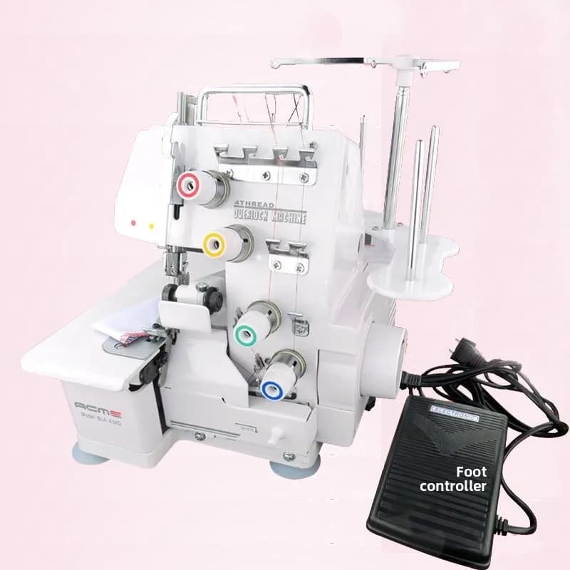 Four-wire edge locking machine Three-wire household copy overlock sewing machine