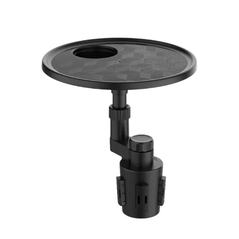 Vehicle Mounted Extended Floating Tray Multi-Functional Rotation with Built-in Telescopic Rod