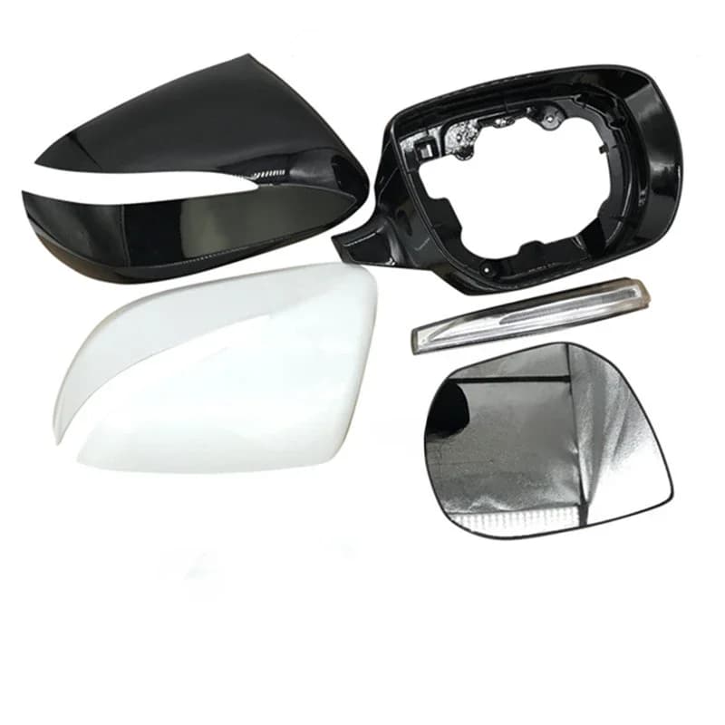 For Hyundai SantaFe IX45 2013 2014 2015 2016 Auto Left Right Rear Heated Mirror Glass Frame Turn Signal Light Side Mirror Cover