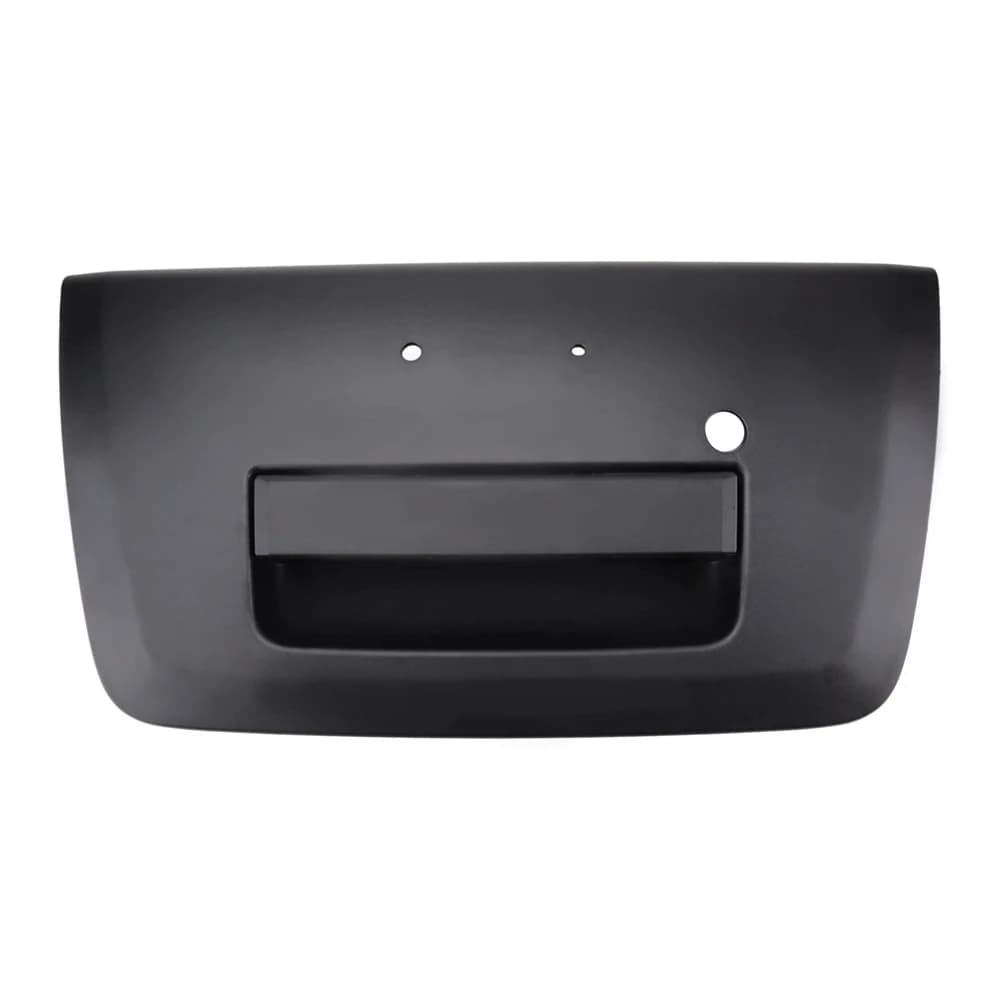 Rear Tailgate Control Handle with Keyhole NI1915109, 81576, 90606-EA810 Textured Black for Nissan Frontier 2005- 2014