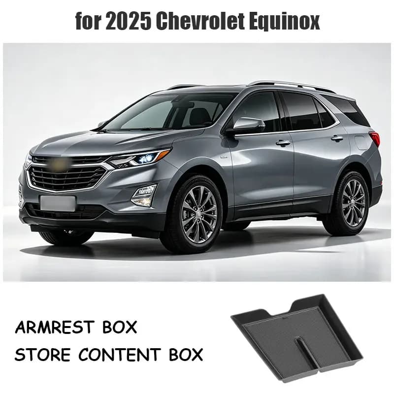 for 2025 Chevrolet Equinox Trailblazer models central control tray car storage box interior storage box