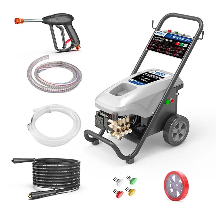 Factory OEM 150bar High Pressure Washer 3.5kw Car Wash Machine Professional 380v Electric Cleaner for Commercial Using