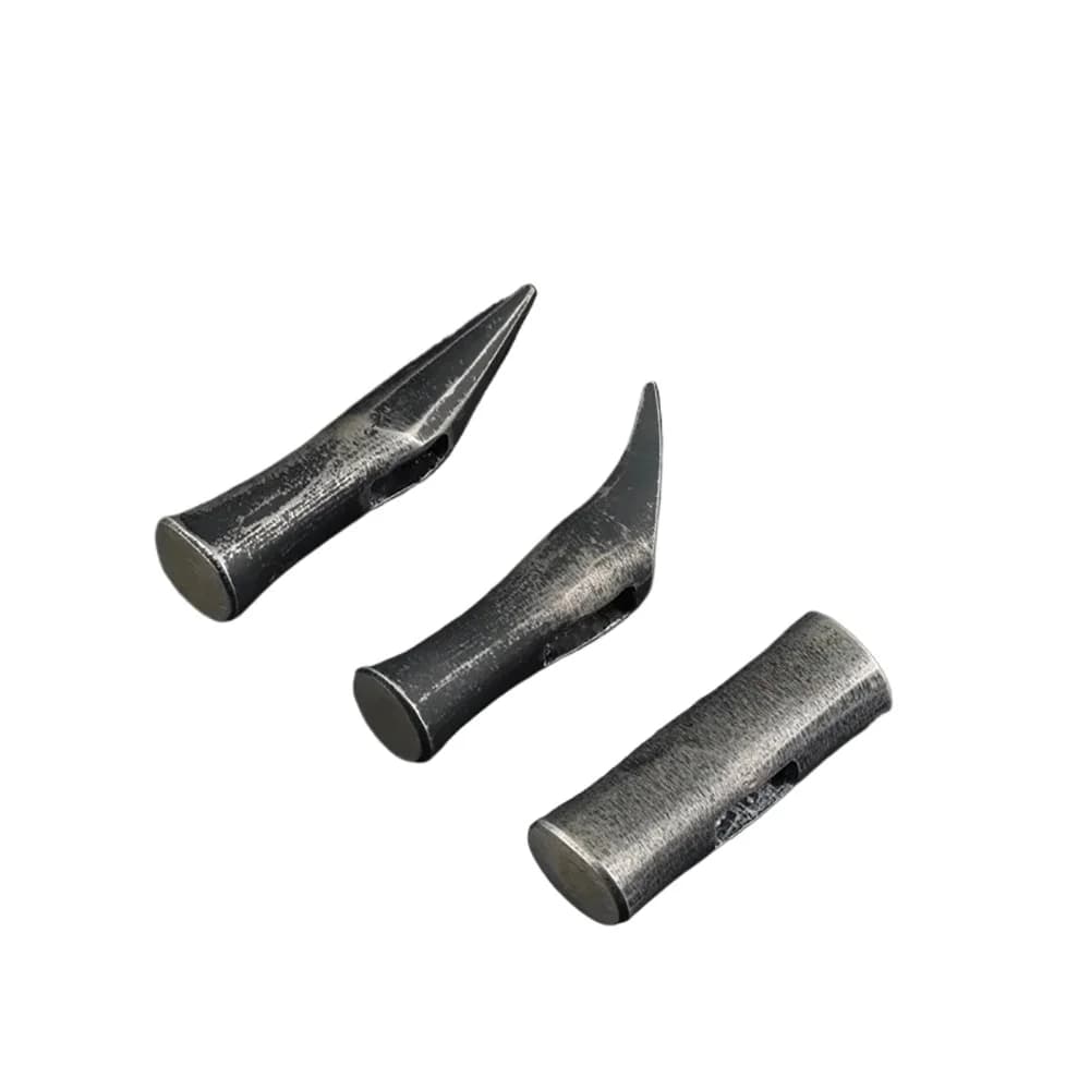 Handmade DIY Japanese Style Hammer Head S55 High Carbon Steel Forging Heat Treatment HRC54 Stone Washing Process Hammerhead