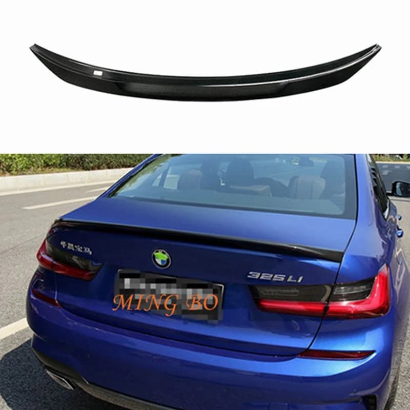 FOR BMW 3 Series G20 G28&M3 G80 MP Style Carbon fiber Rear Spoiler Trunk wing 2019-2022 FRP Forged carbon