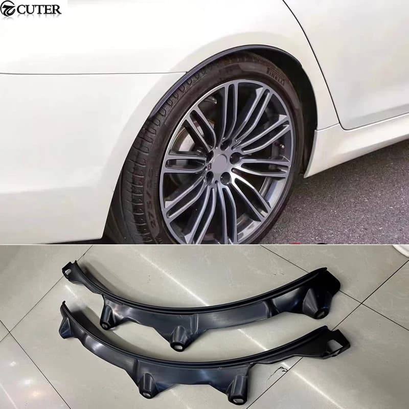 G30 5 Series M5 Style PP Rear Wheel Mudguard Rear Fender Trim Strip for Bmw G30 530i