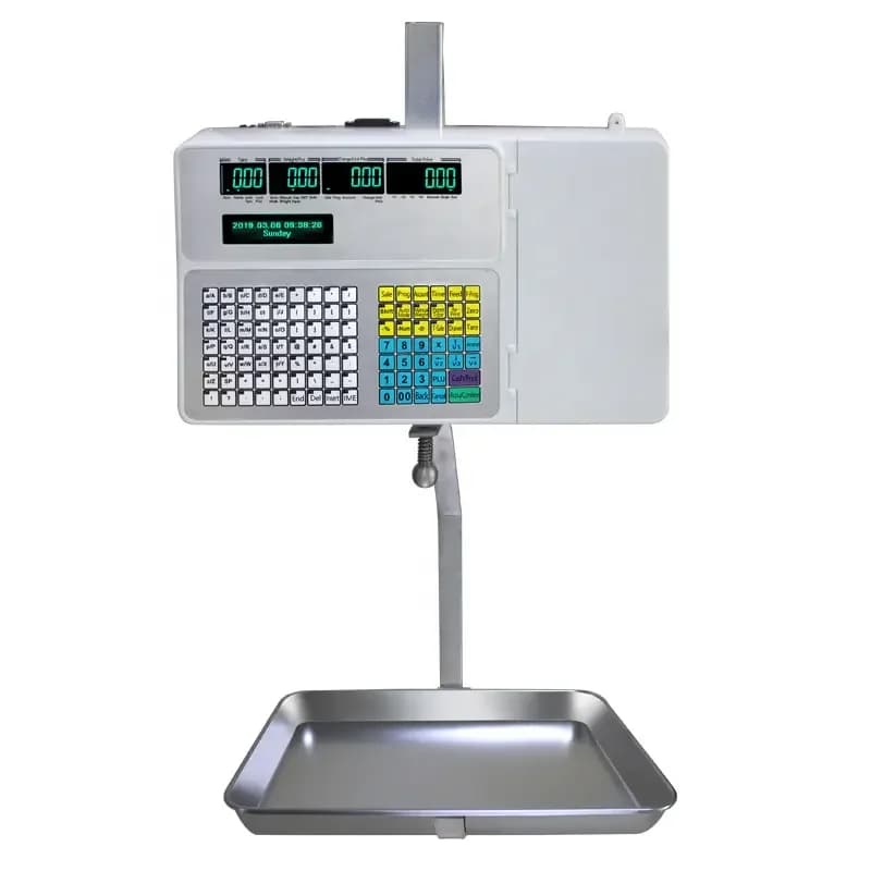Weighing TM-A15 Hot Sale Label Printing Scale Supermarket Price Computing Scale Barcode Label Printing Hanging Scale