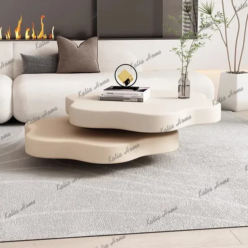 LSFashion Minimalist Room Decor Beauty Big Size Side Table Cute Korean Couchtisch Trendy Furniture Skincare Small Coffee Table