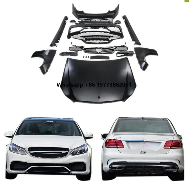 2014-2016Year W212 E63 Bodykit for E-class Facelift W212 E200 E250 E260 E300 E350 Car Bumpers W212 E63 Auto Body Systems