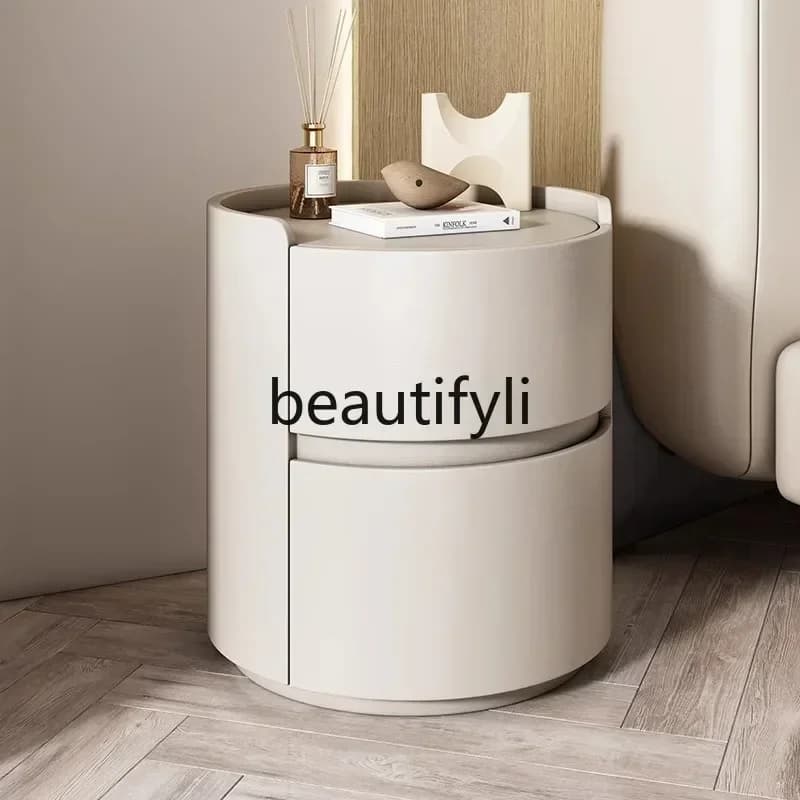 54Bedside table storage box light luxury high-end small coffee table creative storage box bedside tableSSS