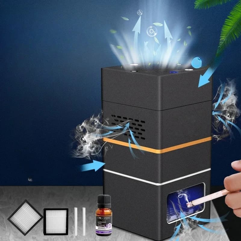 Intelligent ashtray aromatherapy machine Air purifier All-in-one machine Indoor room Air purification in the car