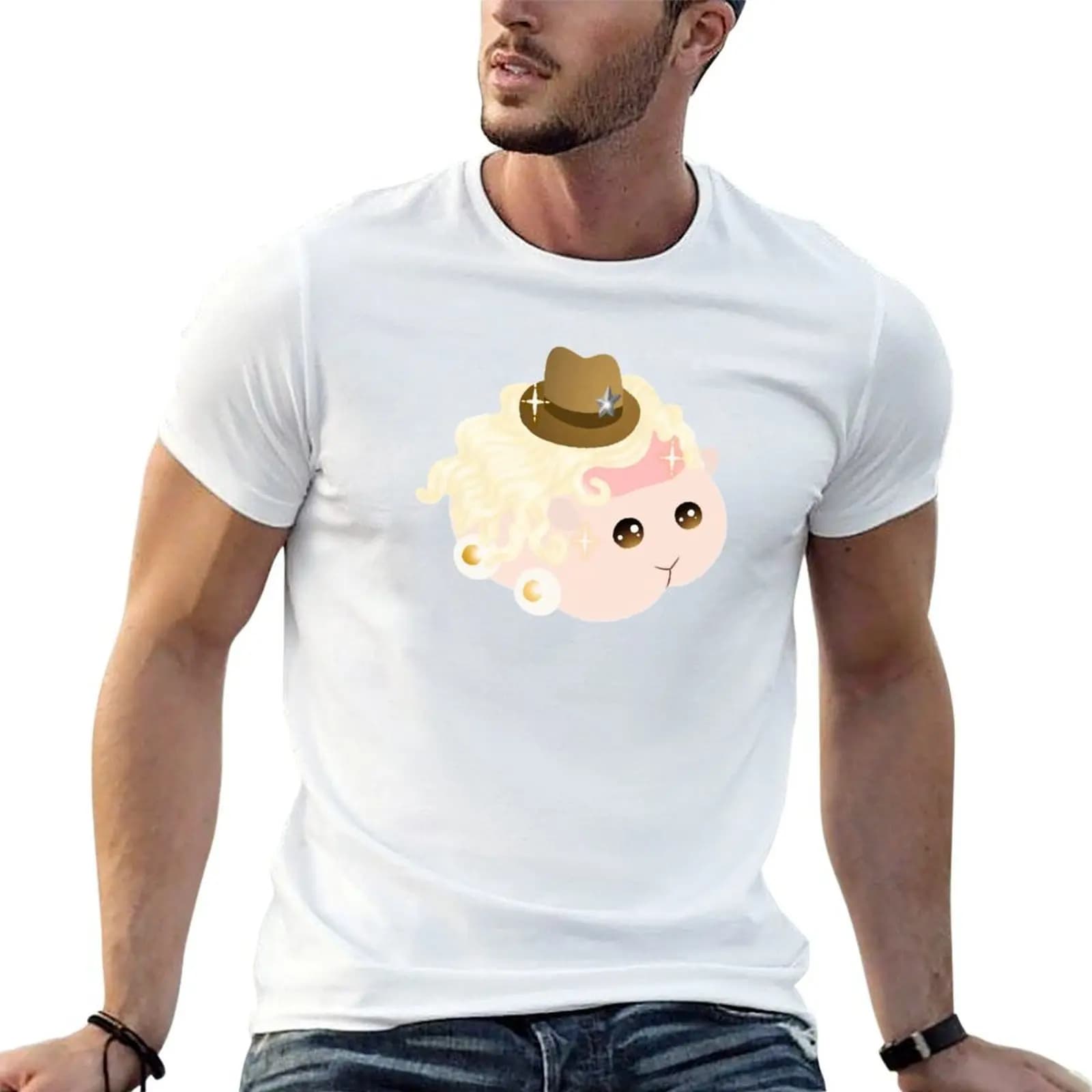 Adventurous Molcar Pui Pui Molcar T-Shirt animal prinfor boys anime figures outfits for men