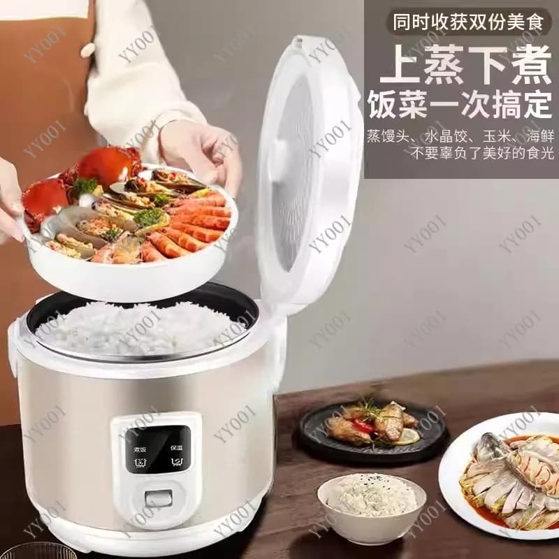 Mini Rice Cooker 2L 3L 4L 5L Non-stick Multi-function Household Rice Cooker for 1-2-3 People