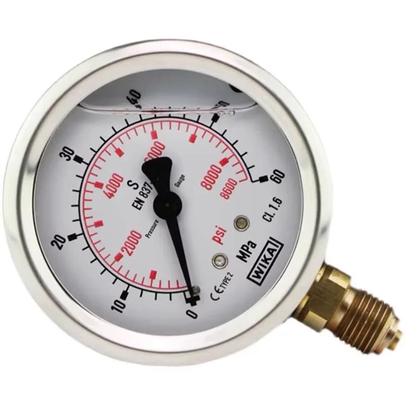 Hot Sale Construction Machinery Parts Excavator Test Kits Spare Hydraulic Pressure Gauges
