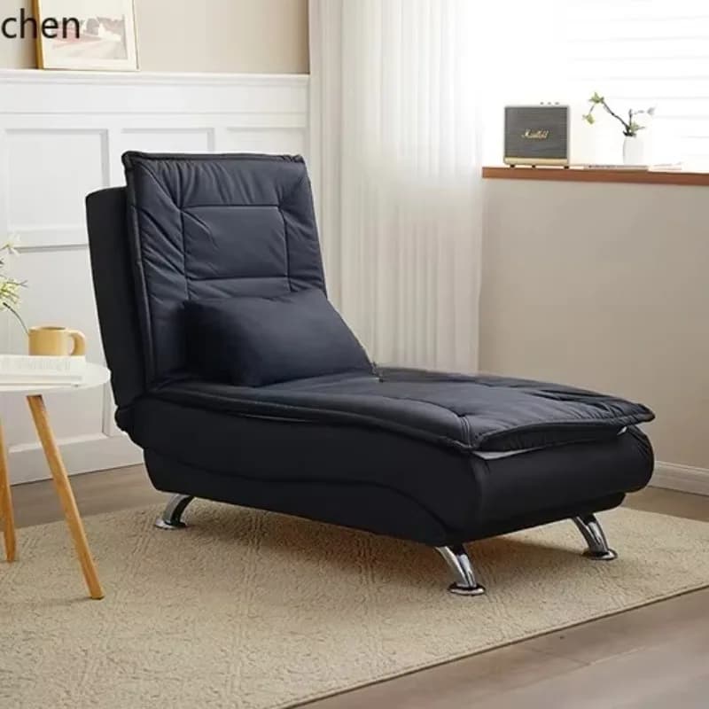 SA-20   Lazy Sofa Can Lie Down and Sleep Single Room Bedroom Toffee Small Apartment Electric Folding Sofa Bed