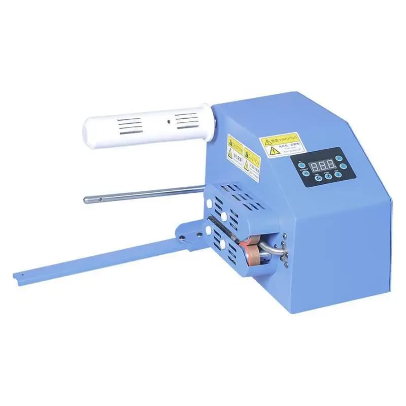 Fully automatic gourd film inflator, quadruple row filled bubble bags