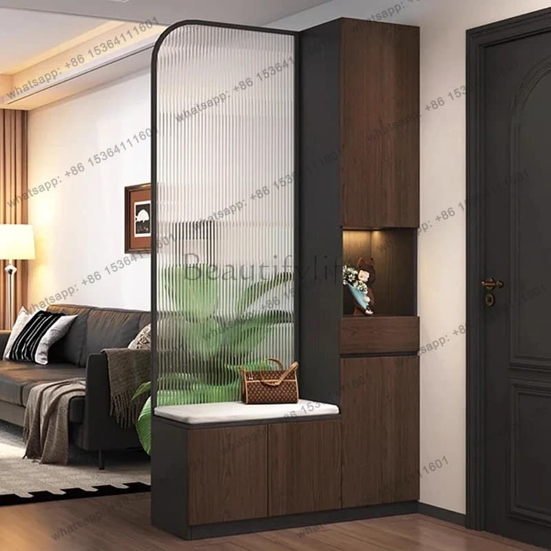Wood Glass Living Room Cabinets Mobile Filing Storage Shelf Cabinets Display Shoe Drawers China Cajonera Chinese Style Furnit