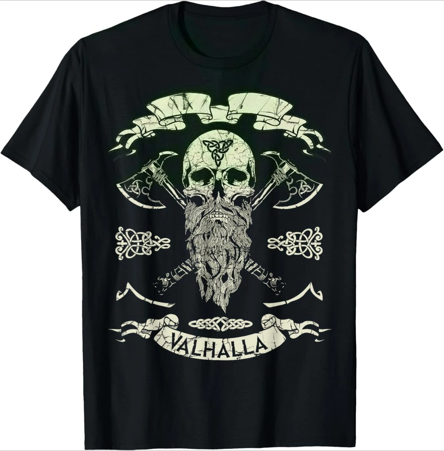 Viking Sons of Odin Valhalla Valknut Symbol Norse Mythology T-Shirt