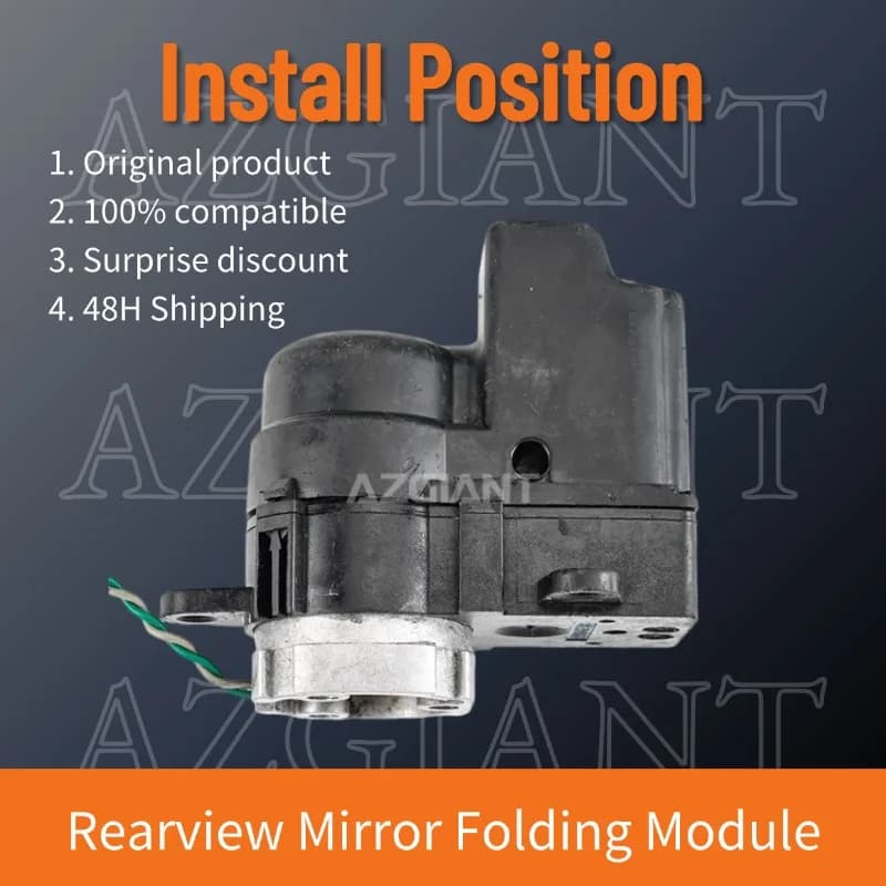 AZGIANT Car Left Right Side Mirror Folding Motor for 2018-2023 Kia Stinger Fit Power Folding Mirror Repair