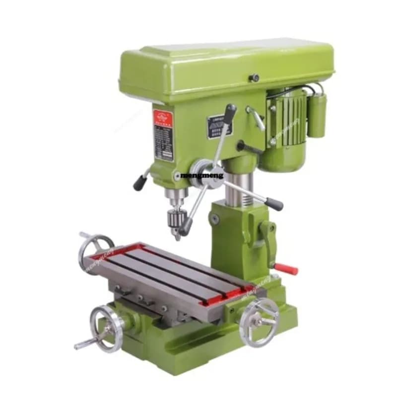Industrial desktop drilling and milling machine, bench drill multi-functional high-power adjustable speed small drilling