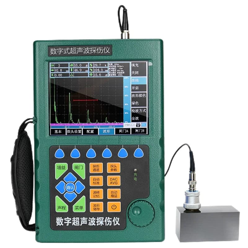 Ultrasonic flaw detector, metal internal pore crack defect detection, handheld steel pipe welding flaw detector