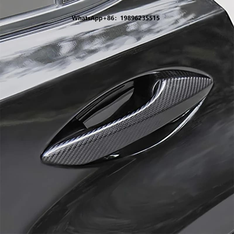 Carbon Fiber Door Handle Cover NX NX200t NX300 RX300 RX350 Car ExteriorAccessories Automotive Parts