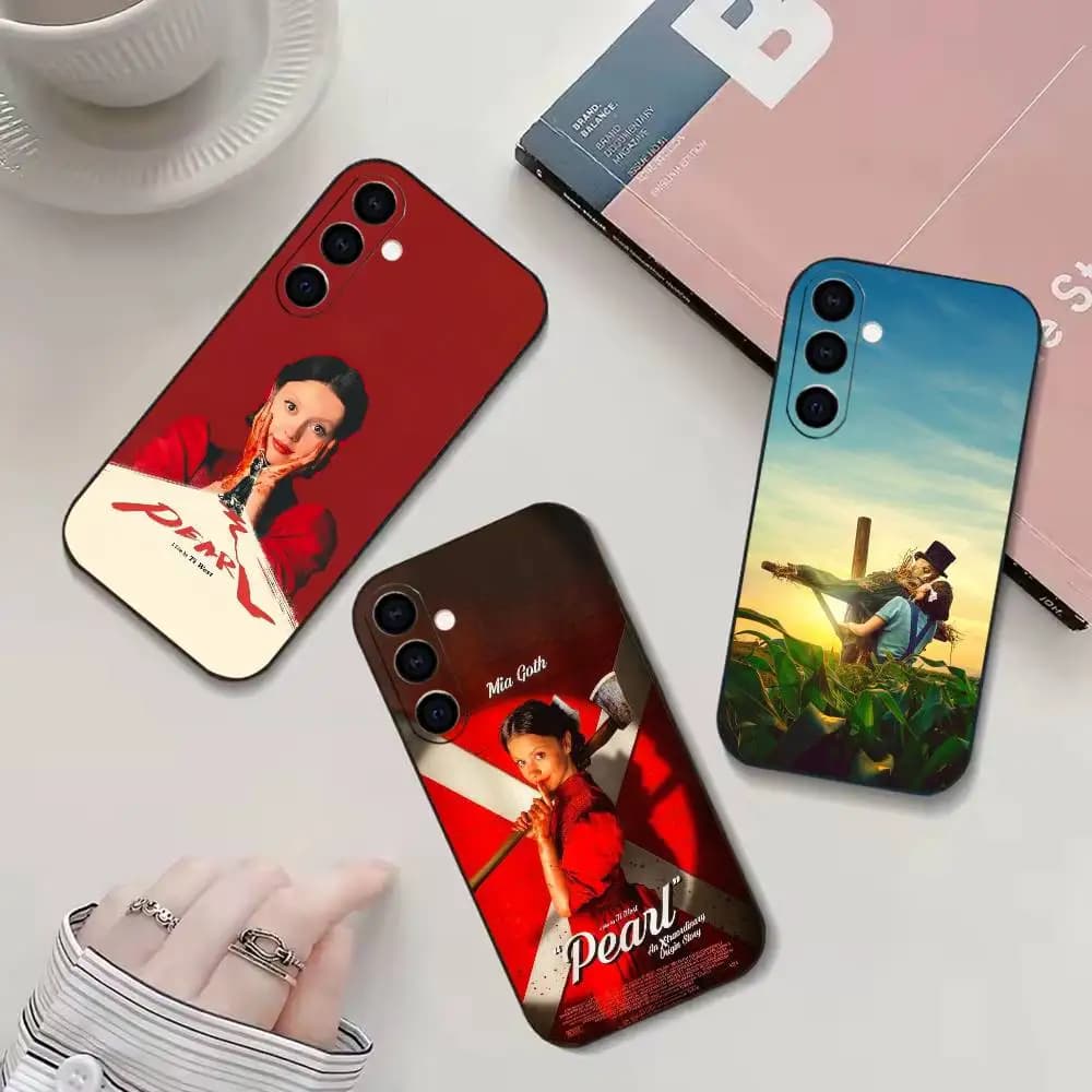 Horror Moive P-PEARL Phone Case For Samsung Galaxy A20,21s,22,31,32,52,53,72,73,80,91 Soft Black Shell