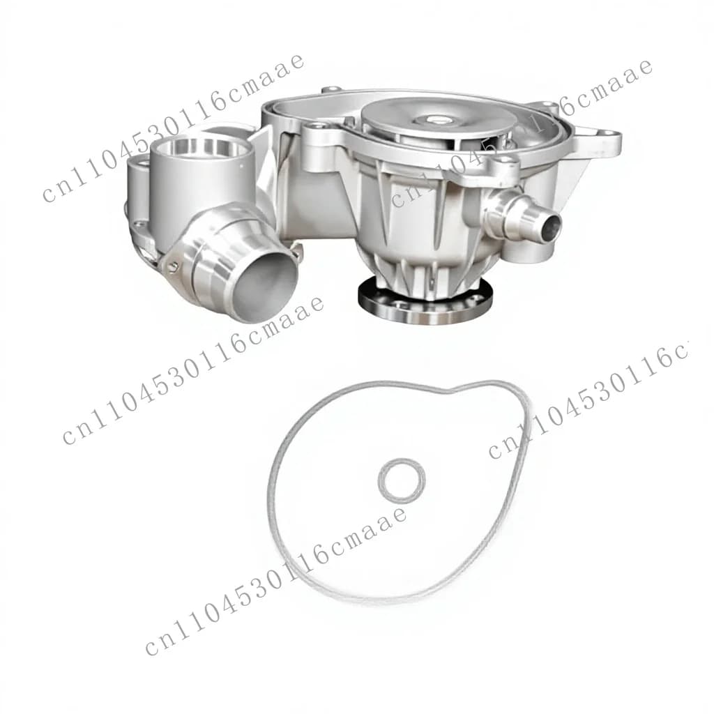 OEM Size Aluminum Engine Water Pump for E60/E63/E64/E66/E70/X5 4.8i N62 12 Month Warranty