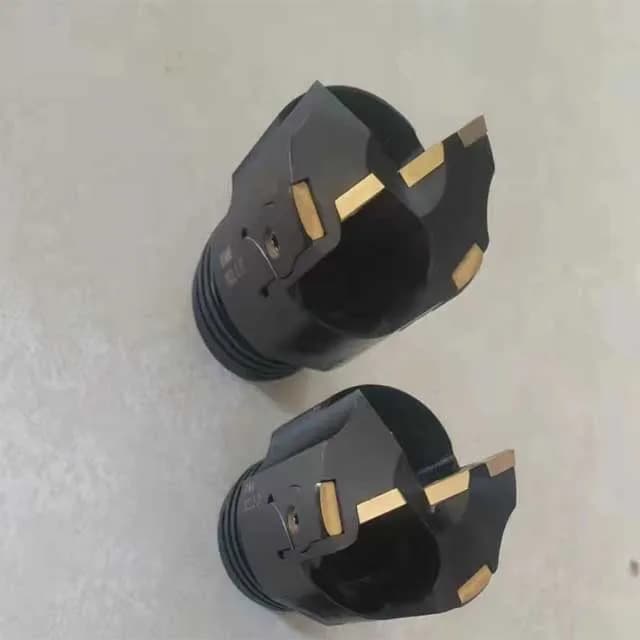 Black Coating Alloy Steel Material Diameter 80 mm Deep Hole Driling and Boring  BTA Head