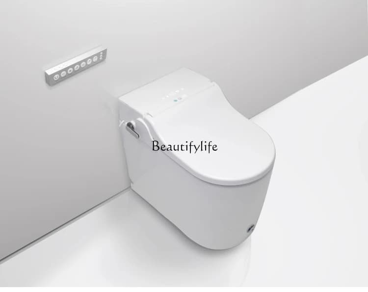 Fully automatic flip cover change toilet, electric paper feeder, integrated smart toilet without water pressure limit