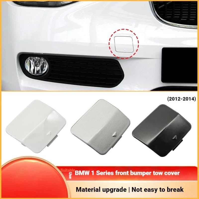For BMW 1 Series F20 Front Bumper Traction Hook Hole Cover F20 Front Bumper Trailer Cover 51117292947