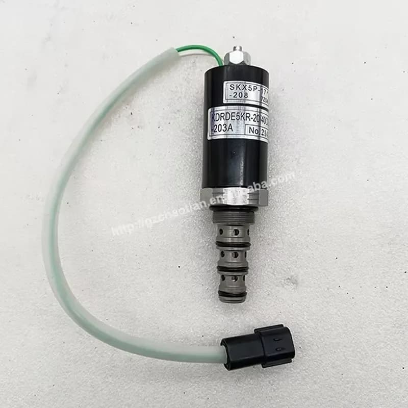 Excavator Hydraulic Pump Solenoid Valve KDRDE5KR-20/40C07 14574269 K3V112 Main Pump Solenoid Valve