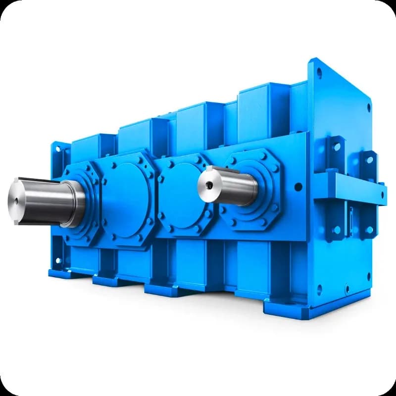 Gear reducer spur gear helical/bevel gear shaft