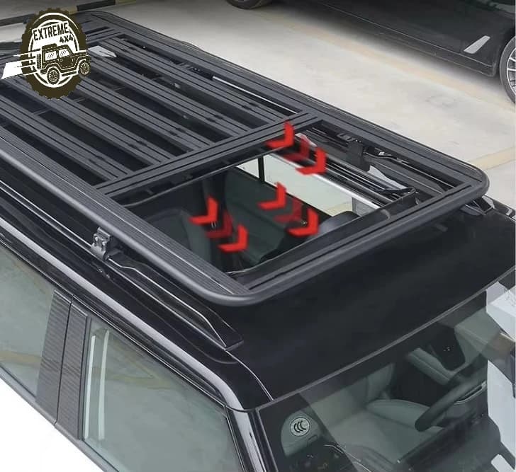 Premium Aluminum Alloy Roof Platform Rack-Custom Fit for ICAR 03 Modified Cargo Carrier