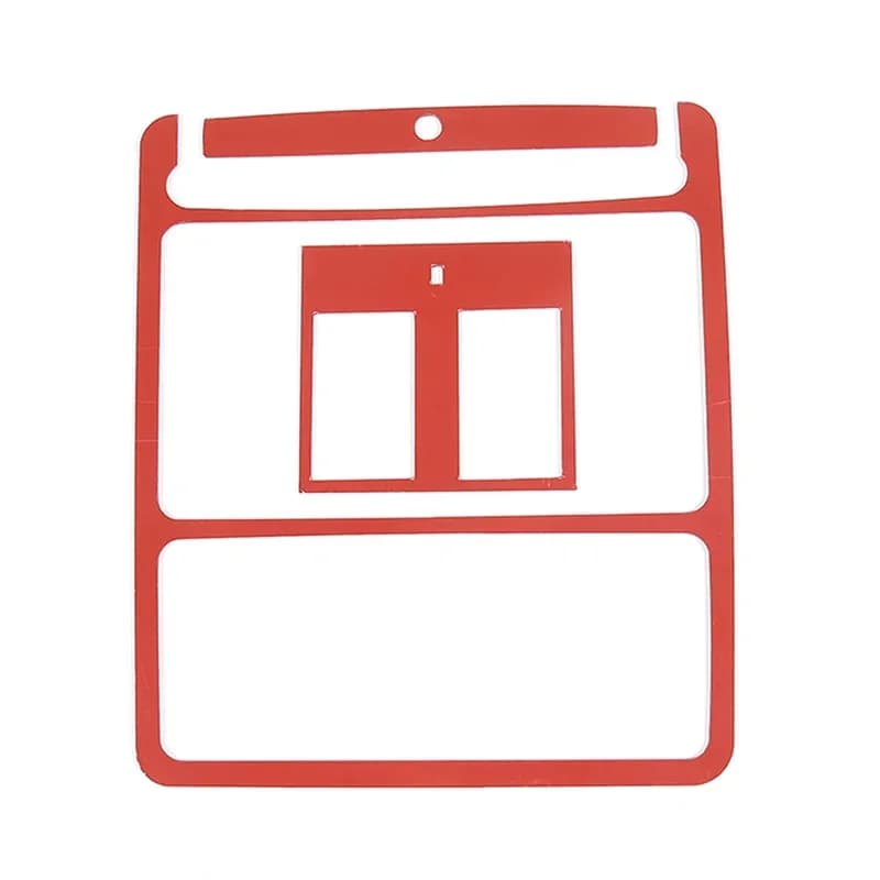 For Land Rover Defender 110 2022-2024 Soft Carbon Fiber Front Reading Lamp Panel Sticker Automotive Accessories
