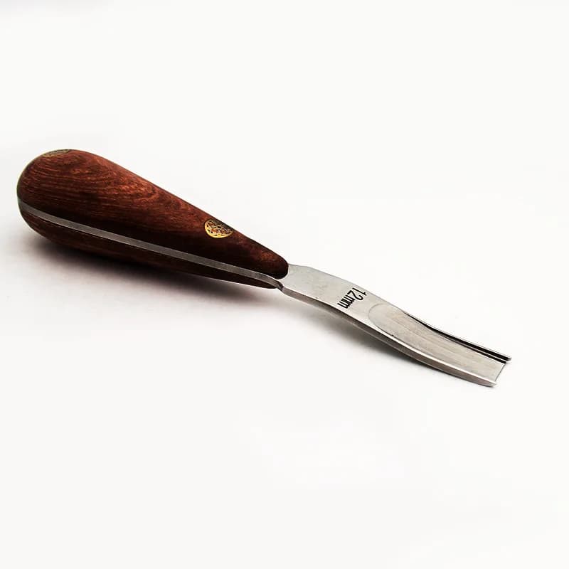 Handmade Leather Tools Goods Making Leather DIY Tools Pear Wood Wide Shovel Leather Making Tools