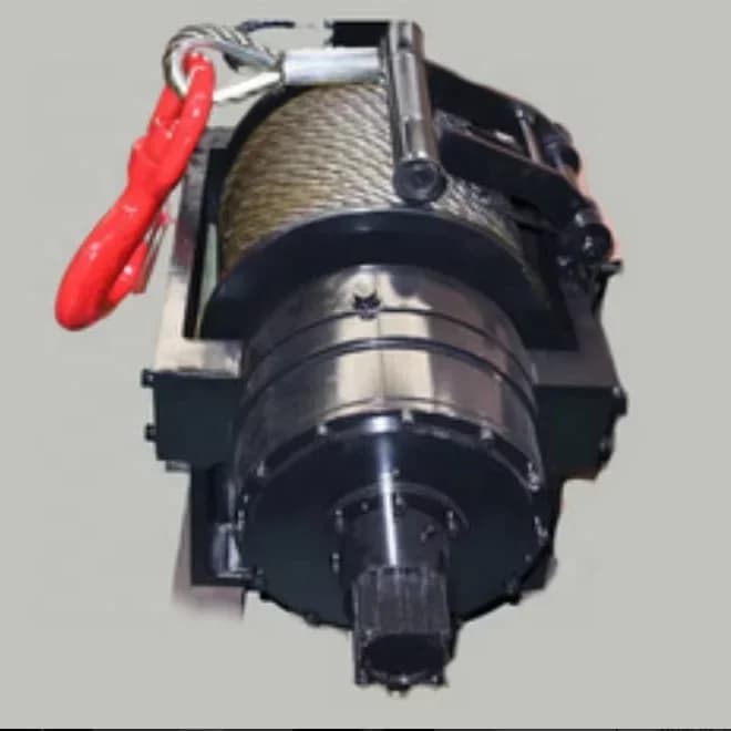 Steel Hydraulic Winches 2/3/4/5/6/8/10/12/15/20/30 Ton for Truck/Tractor/Drilling Rig/Excavator/Marine Boat/Crane 15m Rope