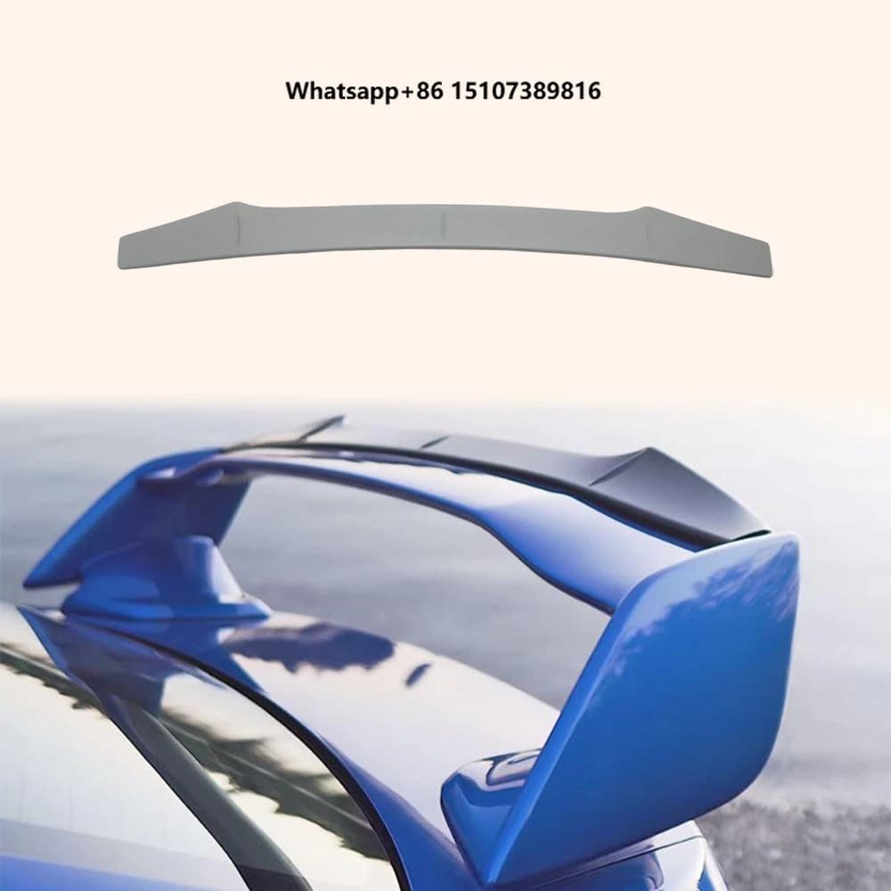 For 14-20 Impreza WRX VAB VAF STI OEM Rear Spoiler EPA Style Add on FRP
