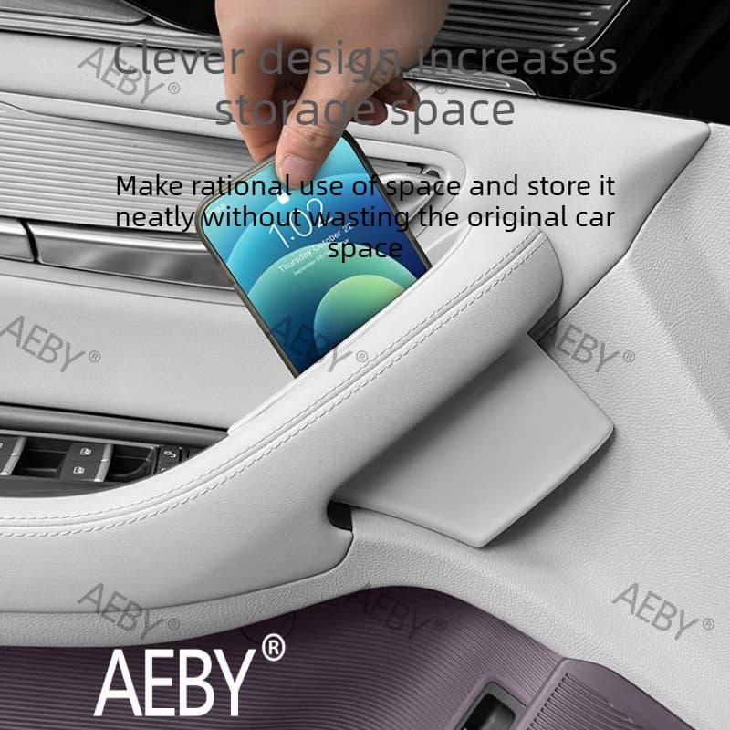 For BYD Seal U DM-i 2020-2025 Door Panel Storage Box Tray,Car Door Slot Protector Mat,Non-Slip Pad,door pocket storage,Interior
